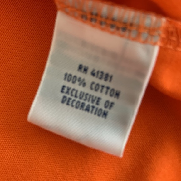 Polo Ralph Lauren in Pima soft touch, size Medium, Orange. - Picture 5 of 6